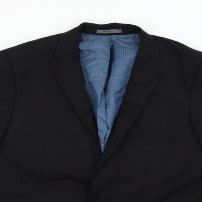 Cedarwood State Womens Black Jacket Blazer Size 40