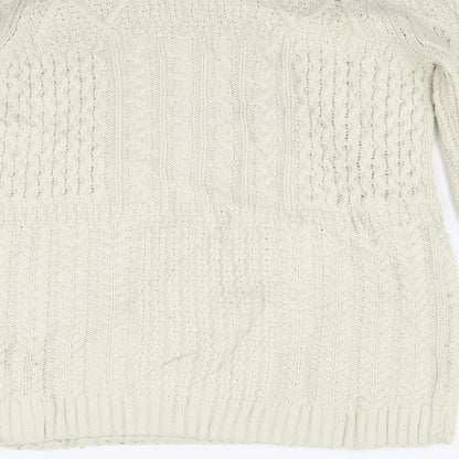 Topshop Womens Beige   Pullover Jumper Size 8