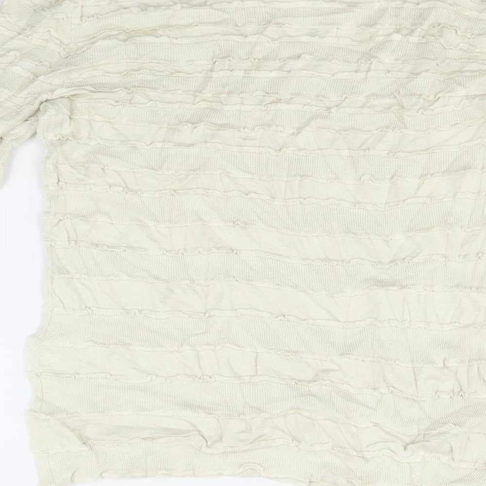 Kaliko Womens Beige   Pullover Jumper Size 18