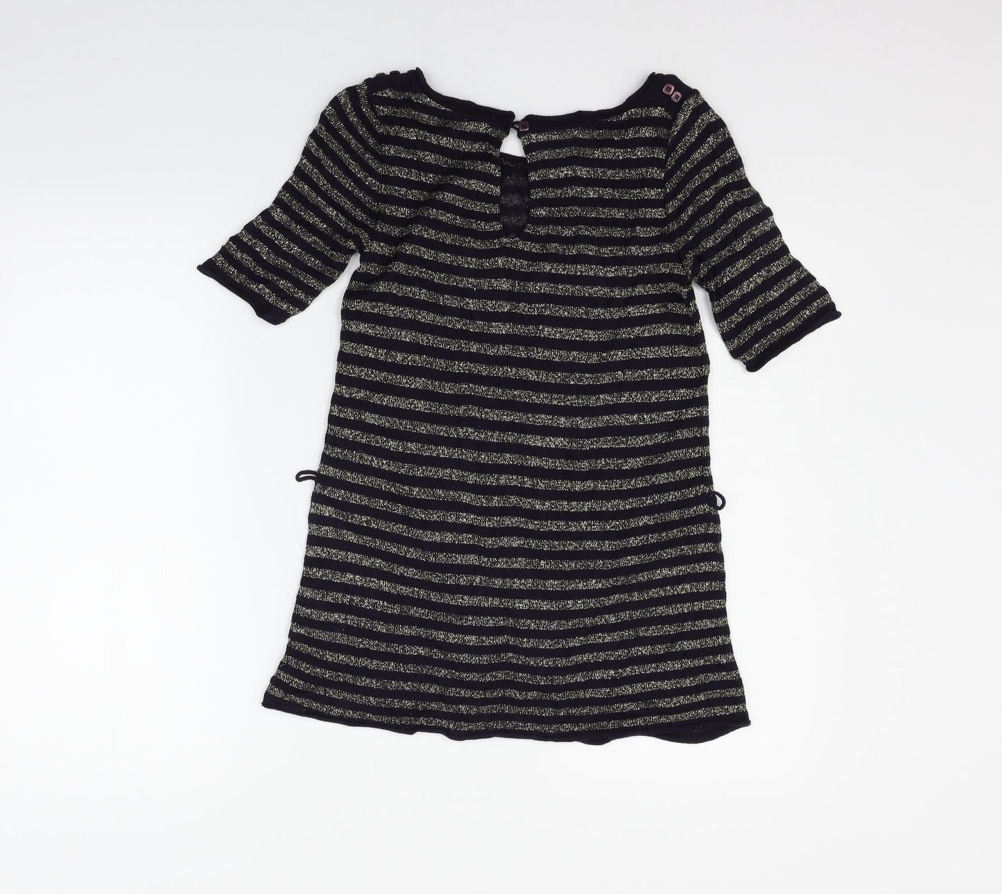 River Island Womens Blue Striped  Pullover Jumper Size 8