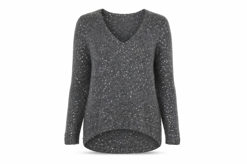 Zara Womens Grey   Pullover Jumper Size S