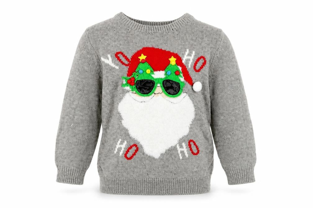 Primark Girls Green   Pullover Jumper Size 5-6 Years  - christams
