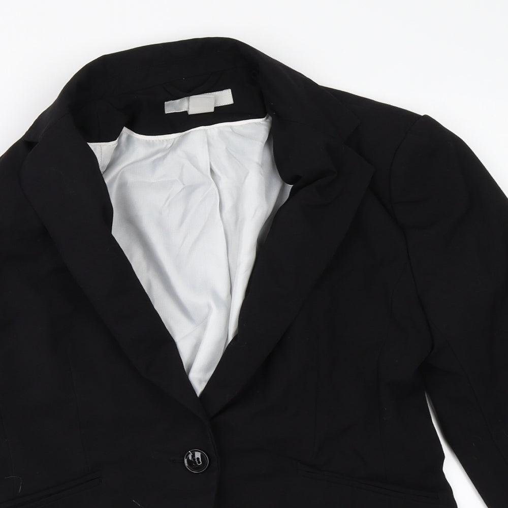 H&M Womens Black   Jacket Blazer Size 38