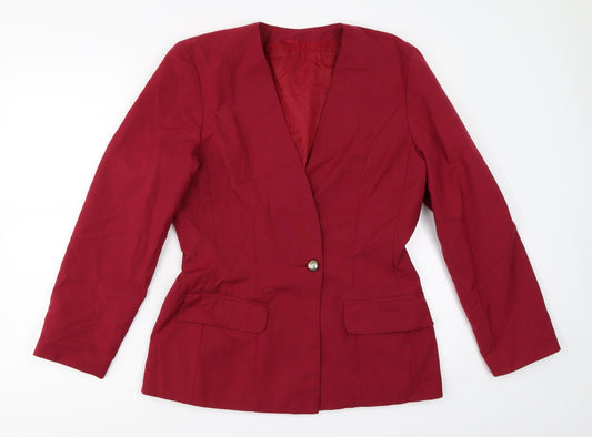 Dorothy Perkins Womens Pink   Jacket Blazer Size 12