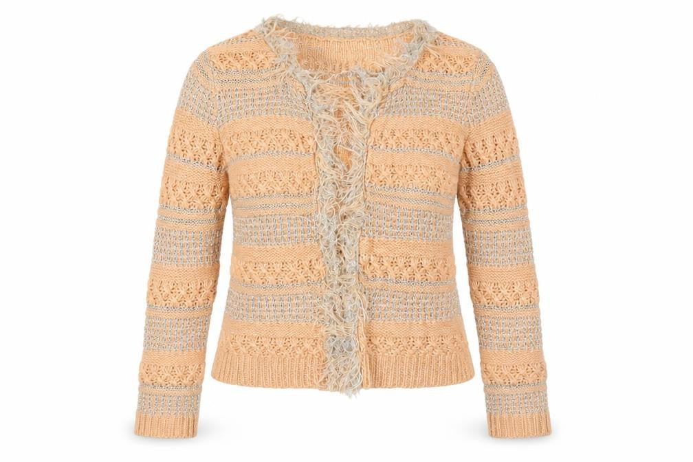 OPUS Womens Orange   Cardigan Jumper Size 8