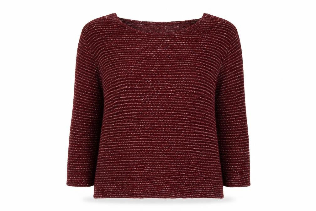 Topshop Womens Red   Pullover Jumper Size 10
