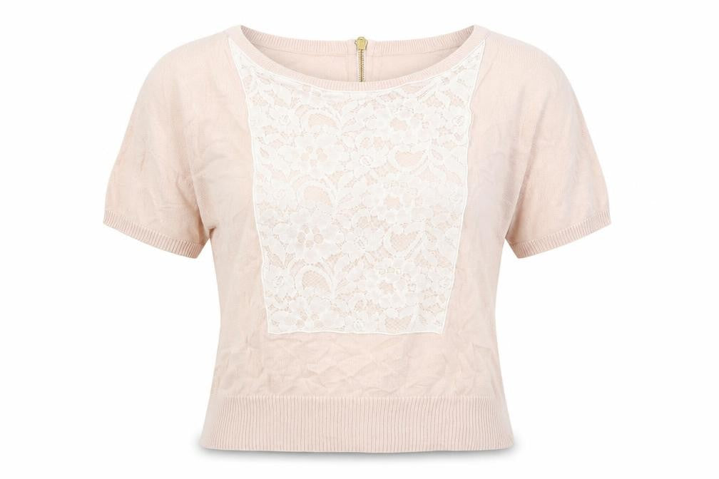 Topshop Womens Beige   Pullover Jumper Size 6