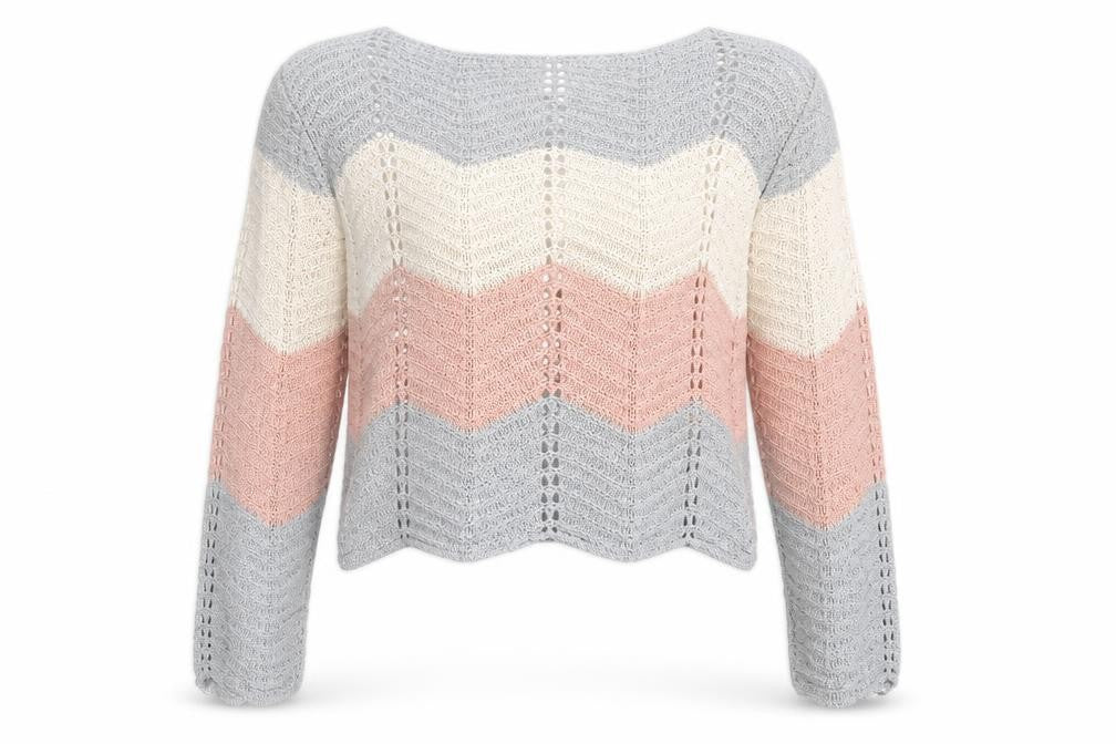 Quiz Womens Grey   Pullover Jumper Size L