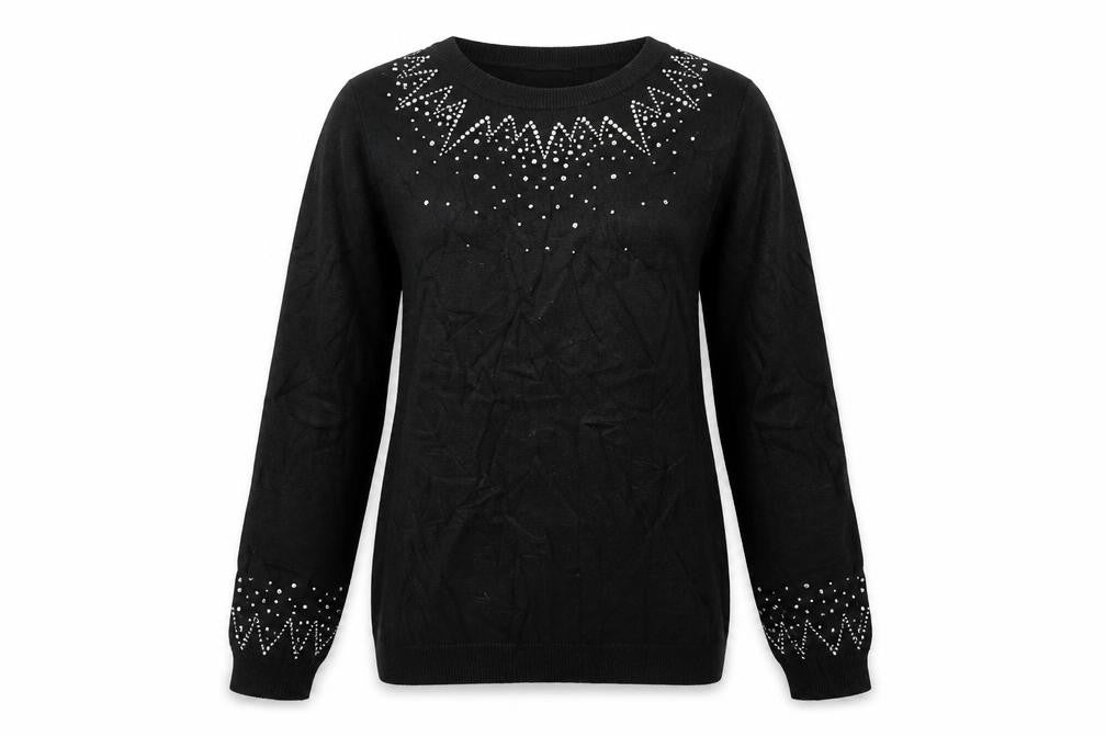 Dorothy Perkins Womens Black   Pullover Jumper Size 10