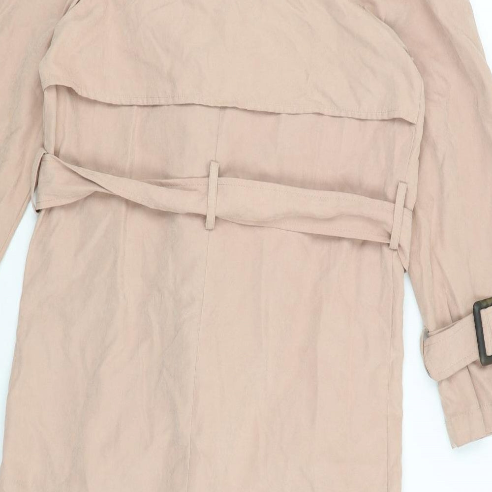 Primark Womens Pink   Overcoat Coat Size 4