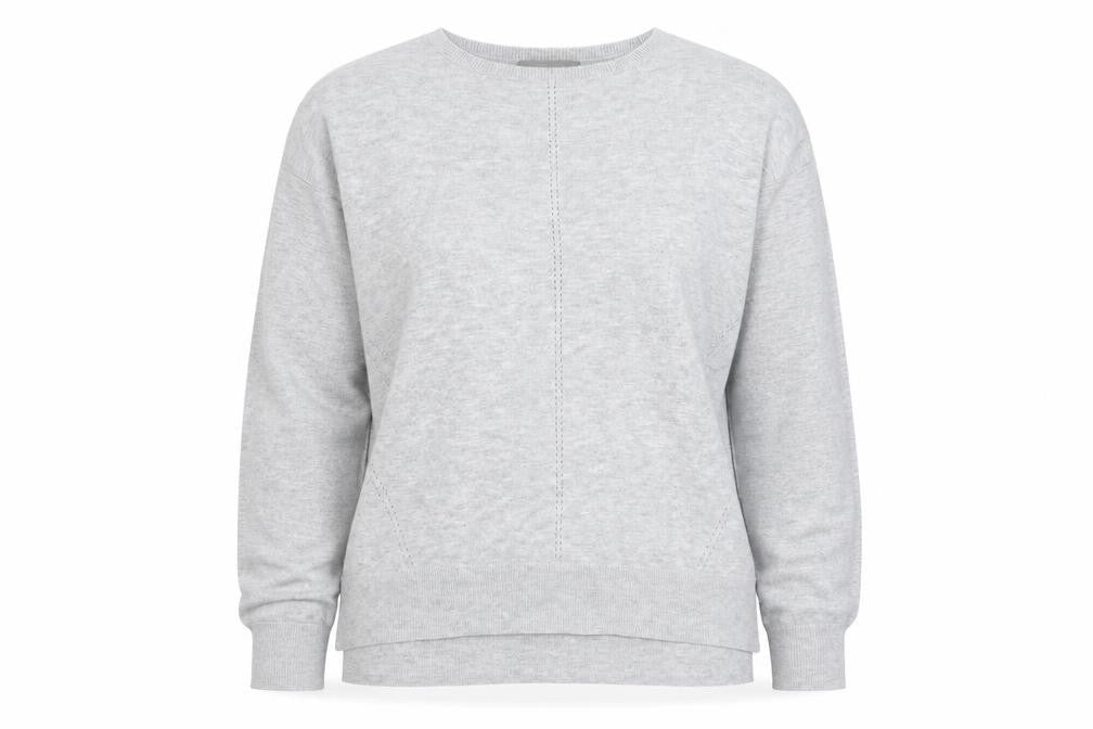Oasis Womens Grey   Pullover Jumper Size S