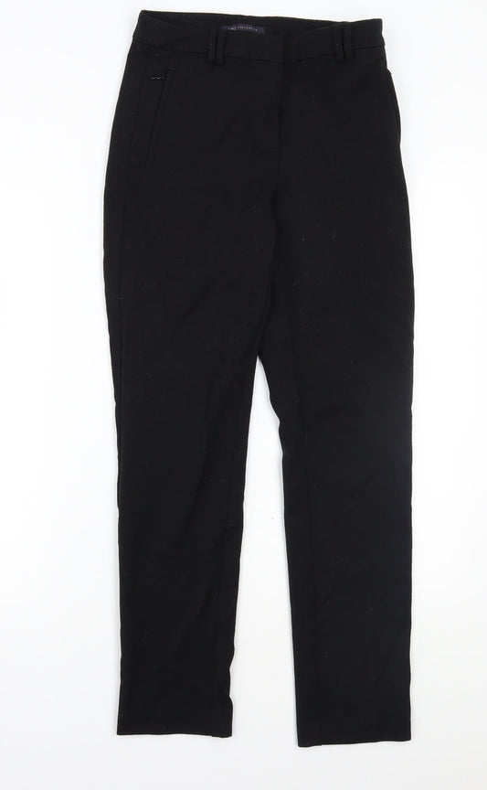 Marks and Spencer Womens Black   Trousers  Size 8 L29 in