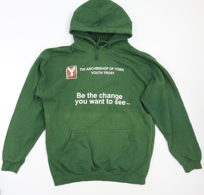 AWD Boys Green   Pullover Hoodie Size L