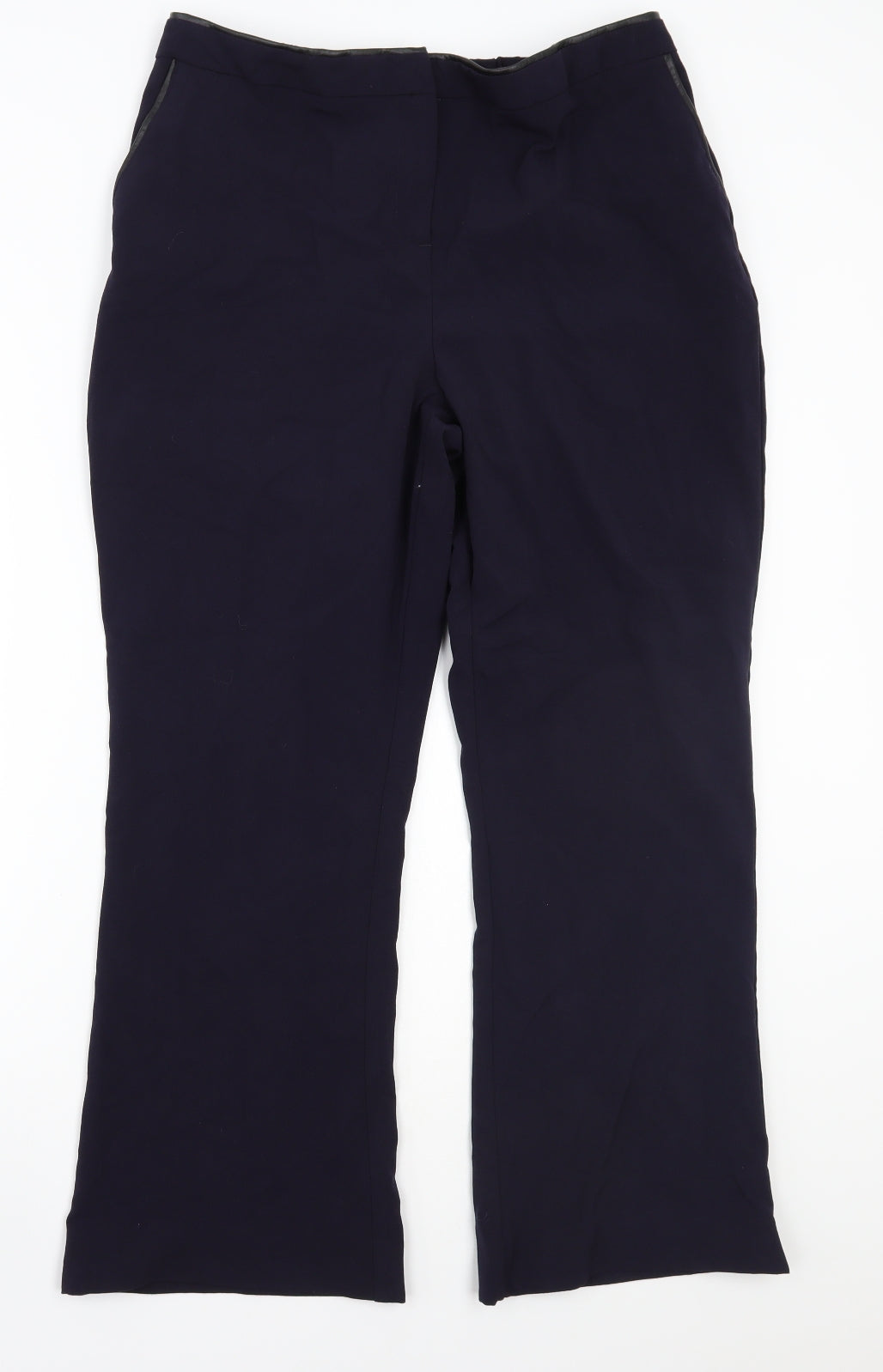 Savoir Womens Blue   Trousers  Size 16 L27 in