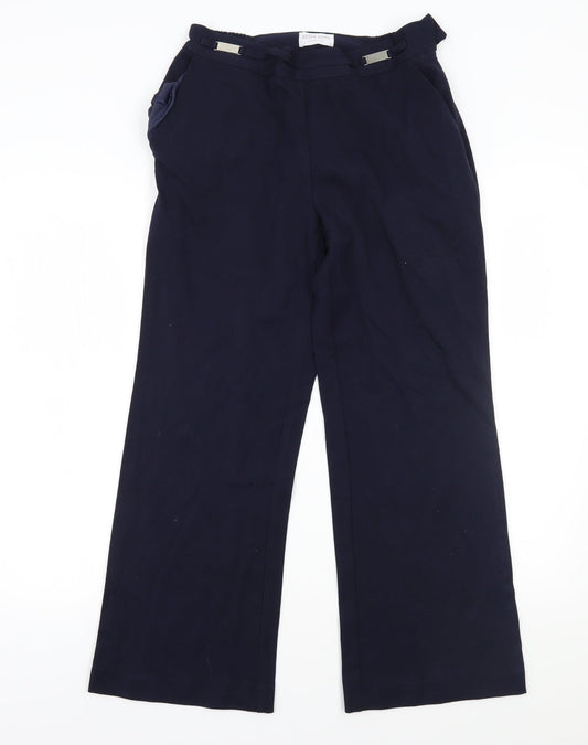 Anne rose Womens Blue   Trousers  Size 10 L26 in
