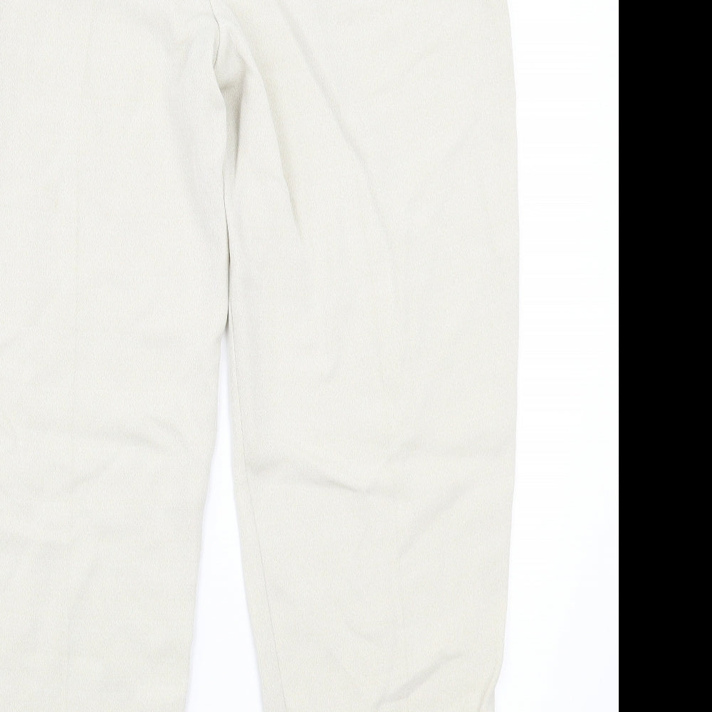 Prima Womens Beige   Trousers  Size 14 L26 in