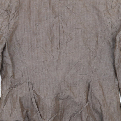 Next Womens Brown   Jacket Coat Size 16