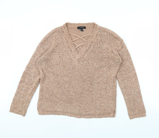 Atmosphere Womens Beige   Pullover Jumper Size 12