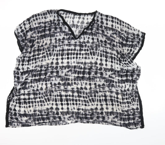F&F Womens Black   Basic Blouse Size L