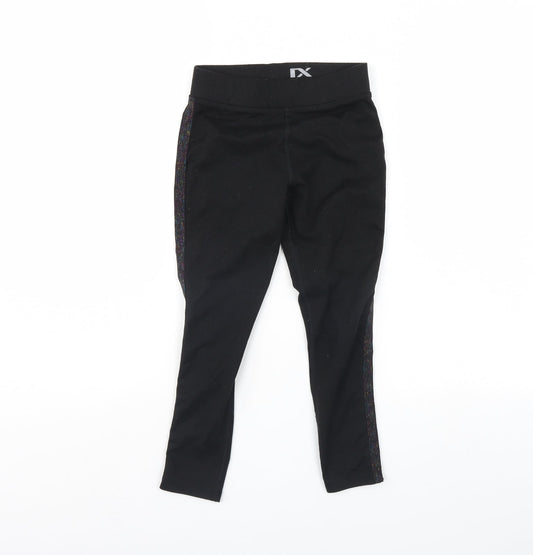 NEXT Girls Black   Bloomer Trousers Size 7 Years