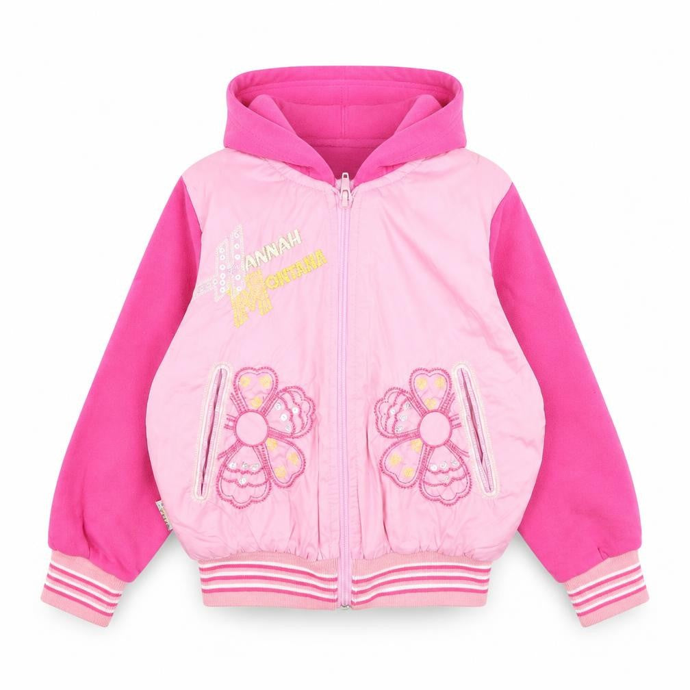 Preworn Girls Pink   Jacket  Size 2 Years  - Hannah Montana
