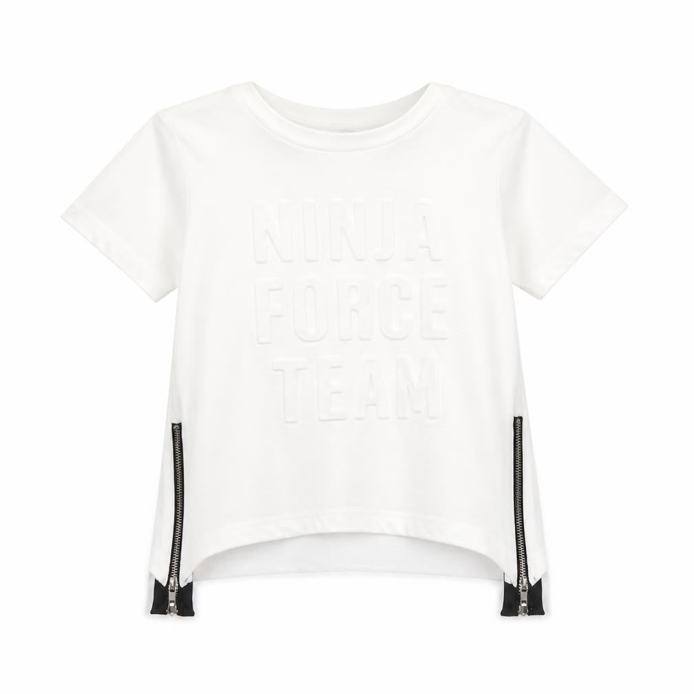 chicaprie Baby White   Basic T-Shirt Size 18-24 Months