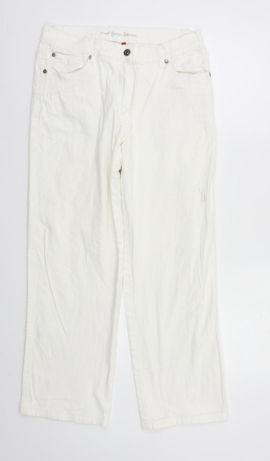Benotti Womens White   Bootcut Jeans Size 12 L25 in