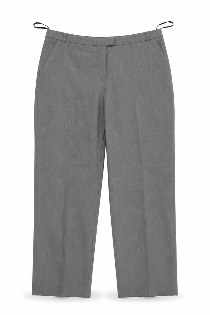 TU Womens Black Check  Trousers  Size 14 L28 in
