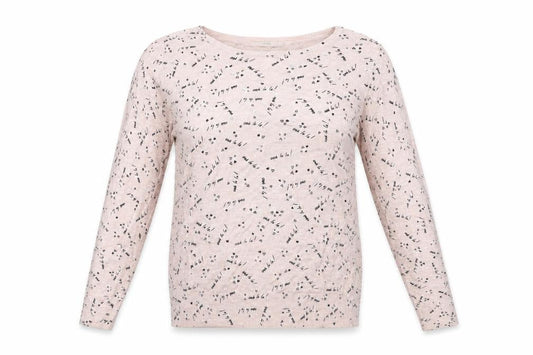 George Womens Pink Geometric  Pullover Jumper Size 10