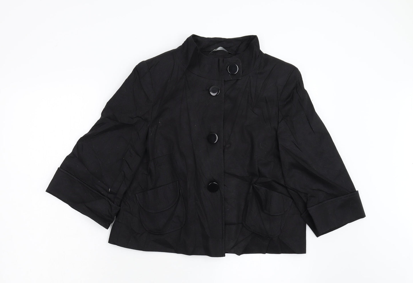 BHS Womens Black   Jacket  Size 10