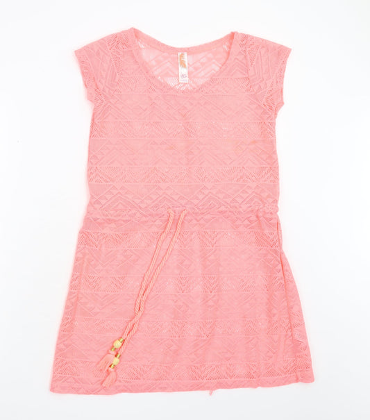 Ocean Club Womens Pink   Basic Blouse Size 8