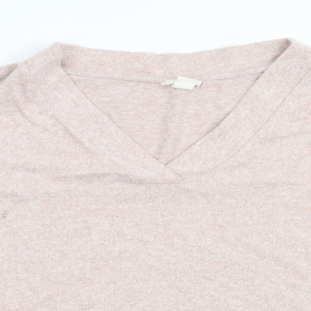 H&M Womens Pink   Pullover Jumper Size M