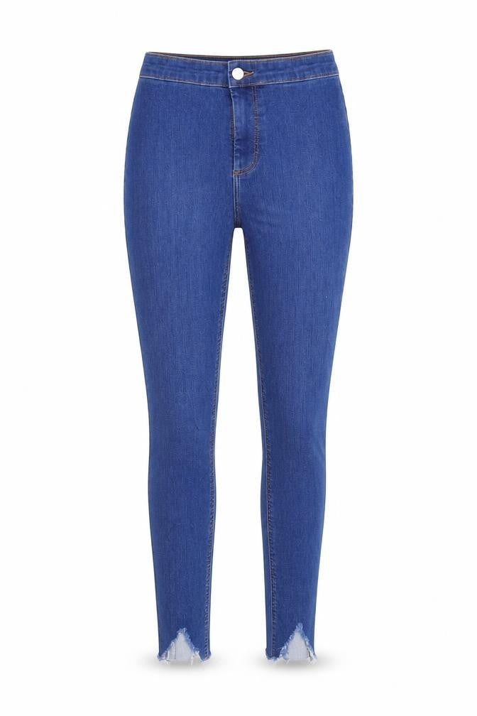 Topshop Womens Blue  Denim Skinny Jeans Size 30 L25 in