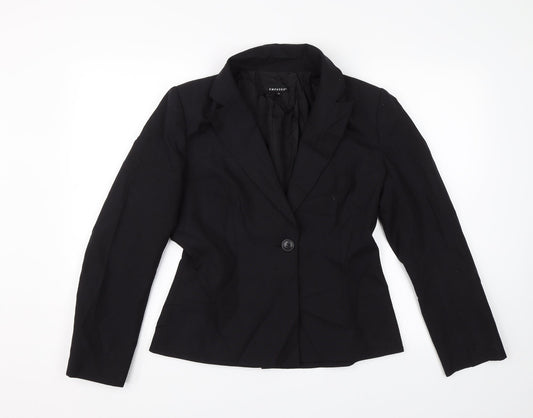 Amphora Womens Black   Jacket Blazer Size 14
