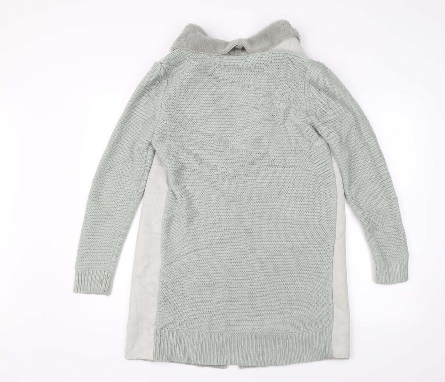 Sensations Womens Grey   Jacket Coatigan Size M