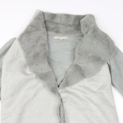 Sensations Womens Grey   Jacket Coatigan Size M