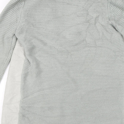 Sensations Womens Grey   Jacket Coatigan Size M