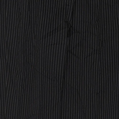 Wardrobe Womens Black Striped  Dress Pants Trousers Size 18 L26 in