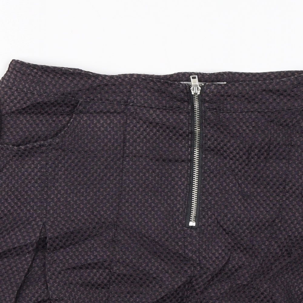 Cooperative Womens Purple   Mini Skirt Size S