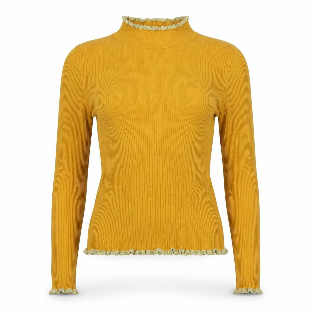 Marks & Spencer Womens Yellow   Pullover Jumper Size 8