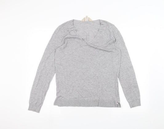 kley Womens Grey   Basic T-Shirt Size 10