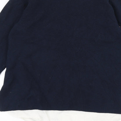 Next Womens Blue   Pullover Jumper Size 12