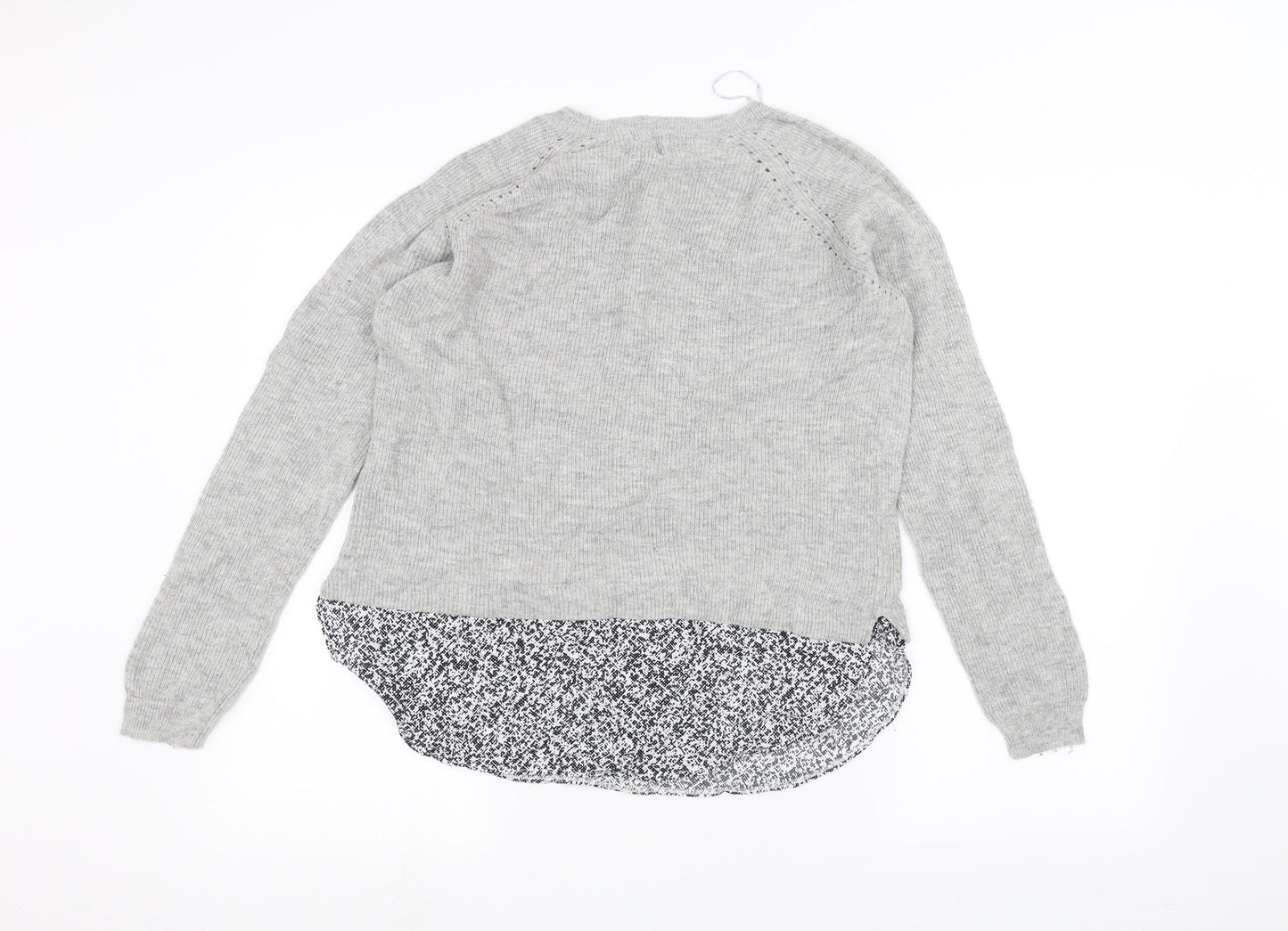Marks and Spencer Womens Grey   Pullover Jumper Size 14
