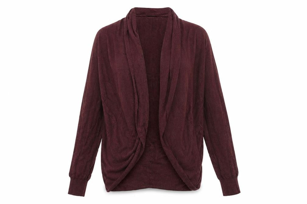Bershka Womens Red   Cardigan Jumper Size L