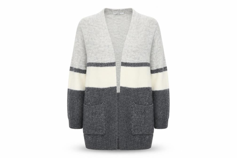 George Womens Grey   Jacket Coatigan Size M
