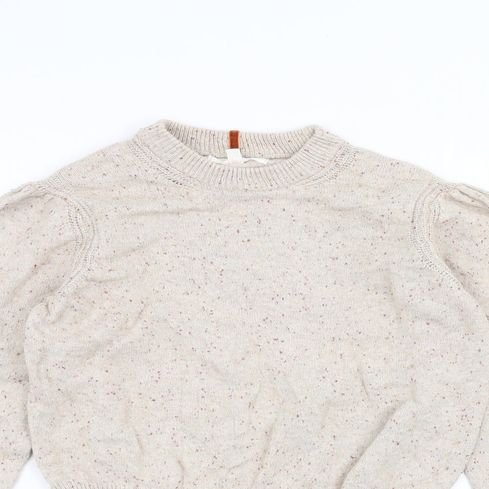 Per Una Womens White   Pullover Jumper Size 14