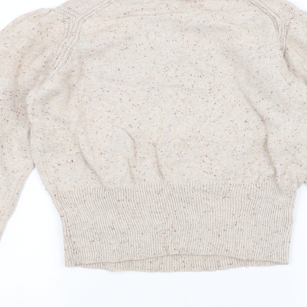 Per Una Womens White   Pullover Jumper Size 14