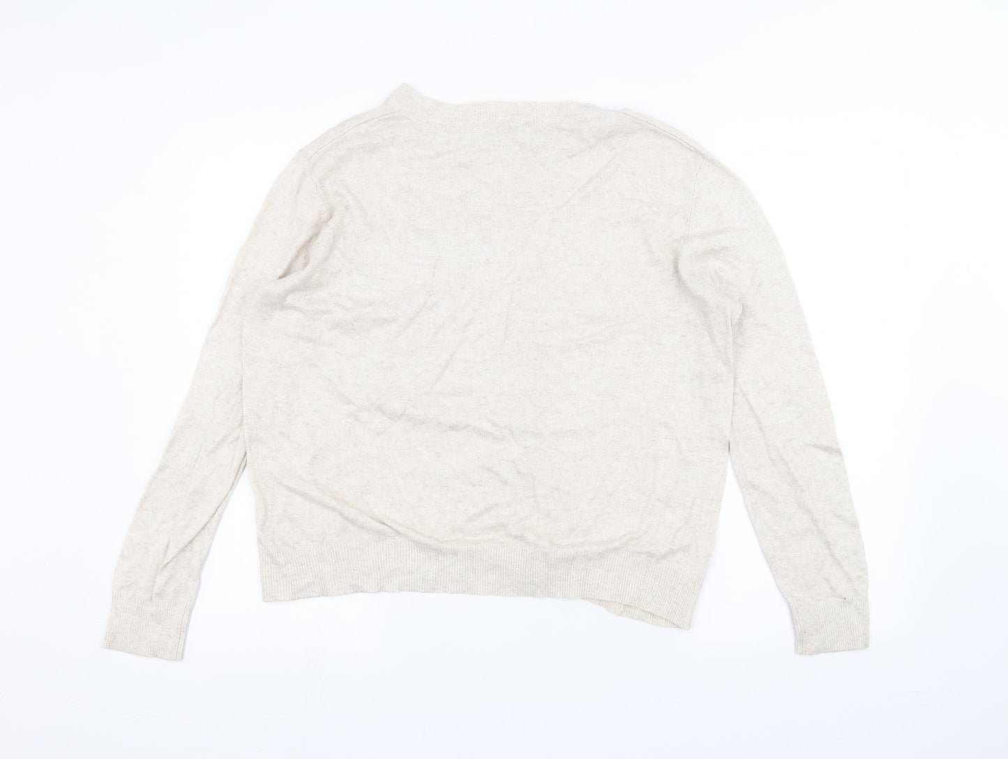 Papaya Womens Beige   Pullover Jumper Size 14