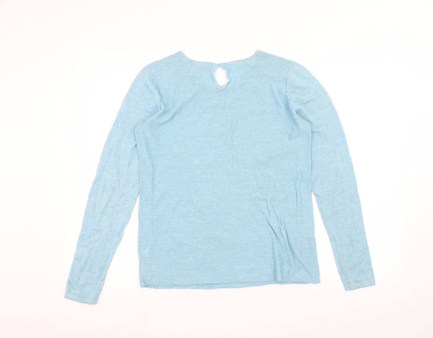 Savida Womens Blue   Basic T-Shirt Size M