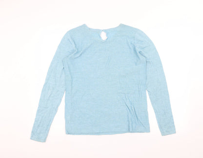 Savida Womens Blue   Basic T-Shirt Size M